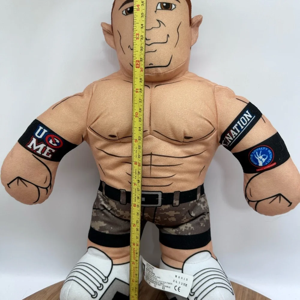WWE John Cena Plush Doll 2011 Brawlin Buddies Wrestling 16